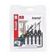TREND SNAPPY SNAP/F/CS/SET COMPATIBLE CENTROTEC DRILL & COUNTERSINK SET (PACK OF 5)