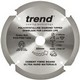 TREND PCD/FSB/1654 PCD FIBRE CEMENT SAW BLADE 4TX20X165MM
