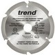 TREND PCD/FSB/1906 PCD FIBRE CEMENT SAW BLADE 6TX30X190MM