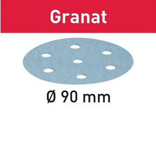 FESTOOL 497363 GRANAT SANDING DISCS 40 GRIT 90MM (PACK OF 50)