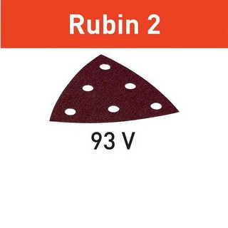 FESTOOL 499163 RUBIN DELTA SANDING PADS 80 GRIT (PACK OF 50)