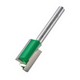 TREND C026X1/4TC TWO FLUTE STRAIGHT CUTTER TCT ROUTER BIT 1/4 INCH SHANK 15.9MM DIAMETER