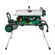 HIKOKI C3610DRJ/W4Z 36v BODY ONLY TABLE SAW WITH 376510 ROLLING LEG STAND NO BATTERIES OR CHARGER