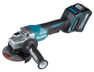 MAKITA GA012GD202 40v MAX XGT ANGLE GRINDER 115mm (PADDLE SWITCH) WITH 2 x 2.5ah LI-ION BATTERIES