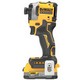 DEWALT DCF850E2T 18V XR BRUSHLESS ULTRA COMPACT IMPACT DRIVER KIT 2X COMPACT POWERSTACK BATTERIES