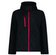 REGATTA TRA701 PRO VENTURA HODDED SOFTSHELL JACKET L