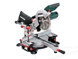 METABO KGS216M 216mm SLIDE CROSSCUT MITRE SAW 240V + 2ND BLADE FREE OF CHARGE