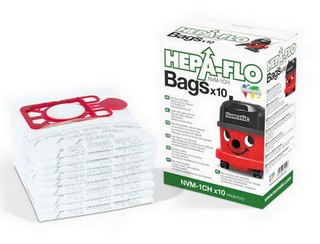 NUMATIC HENRY HEPAFLO FILTER BAGS (PACK OF 10)