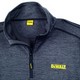 DEWALT JONESBOROUGH GREY 1/4 ZIP MID LAYER  EXTRA LARGE