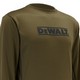 DEWALT TRURO OLIVE LONG SLEEVE PERFORMANCE T-SHIRT EXTRA LARGE