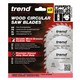 TREND CSB/165/3PK/D WOOD SAWBLADE 165 x 20 x 24T (3 PACK)