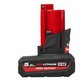 MILWAUKEE M12HB5 12v 5.0ah LI-ION BATTERY 