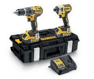 DEWALT DCK266P2-GB 18V BRUSHLESS TWIN PACK 2X 5.0ah Li-ion BATTERIES