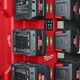 MILWAUKEE M18MPC6 18V MOBILE RATED PACKOUT 6 BAY CHARGER