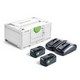 FESTOOL 577708 SYS 18v 2 x 5.0/TCL6 DUO-GB BATTERY & CHARGER SET