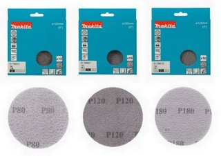 MAKITA 125MM NET ABRASIVE DISC TRIPLE PACK A80, A120 & A180 GRIT