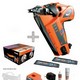 PASLODE IM90I 1ST FIX NAILER 2 X 6V 1.5AH NiMH BATTERIES + 142029 75mm Bright Nail Fuel Pack