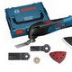 BOSCH GOP10.8VLI 10.8V MULTI CUTTER IN L-BOXX WITH ACCESSORIES SHOWN