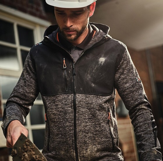 REGATTA TRF624 HEIST HYBRID JACKET ASHMARL/BLK  XXLARGE TRF624 B7I90