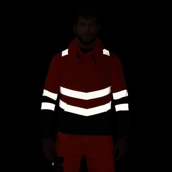 REGATTA TRF663 PRO HI-VIS HOODIE ORANGE XXLARGE TRF663 18890