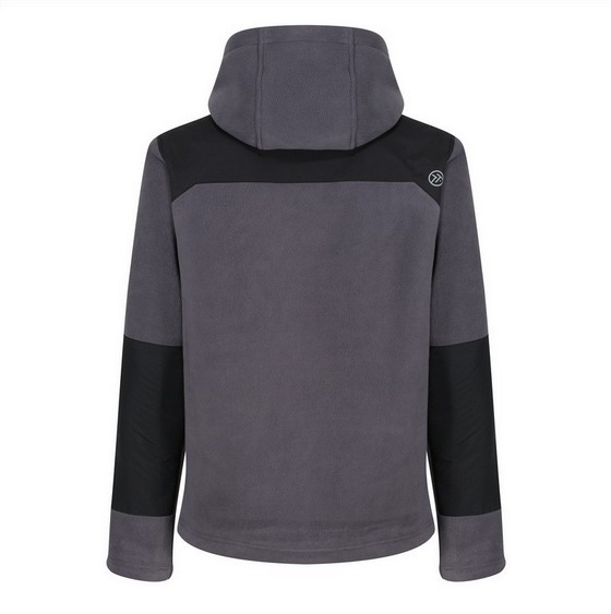 Regatta TRF664 Garrison Winter Hoodie Iron/Black Extra Extra Large