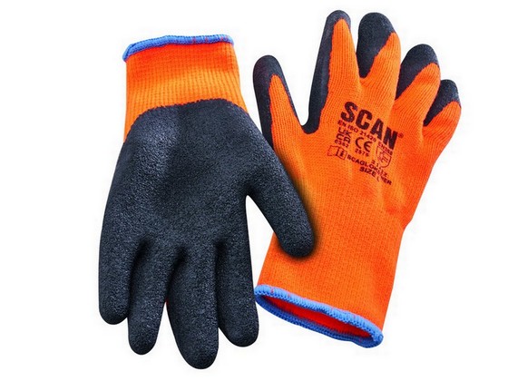 SCAN THERMAL LATEX GLOVE 3PAIRS XMS23THGLOVE
