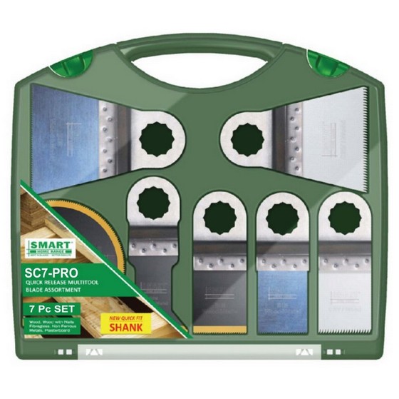 SMART SC7-PRO TRADE SUPERCUT 7 PIECE LONG-LIFE BI-METAL BLADE SET