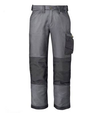 SNICKERS 3212 DURATWILL TROUSERS BLACK/GREY (W38, L35)
