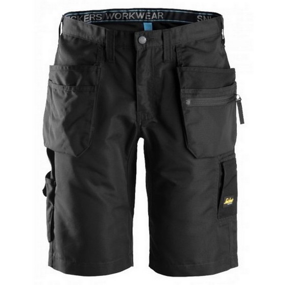 SNICKERS 6101 LITEWORK SHORTS BLACK 31 INCH WAIST 61010404046