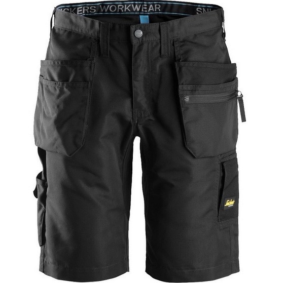 SNICKERS 6101 LITEWORK SHORTS BLACK 35 INCH WAIST