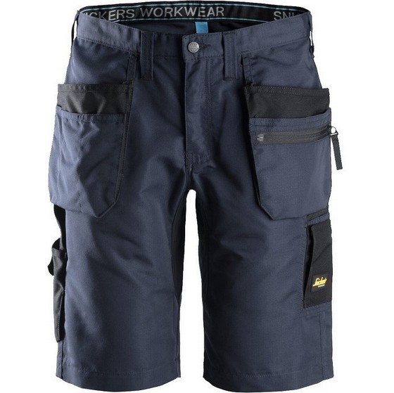 SNICKERS 6101 LITEWORK SHORTS NAVY/BLACK 31 INCH WAIST