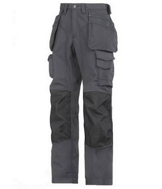 Snickers Ripstop Floor Layer Trousers Grey 3223 5804 W35 x L35