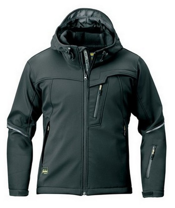 Snickers Soft Shell Jacket Black 1210 0400 Medium