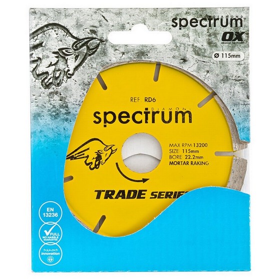 SPECTRUM RD6 115MM MORTAR RAKE DISC