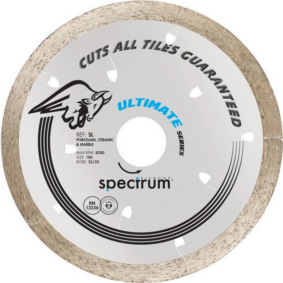 SPECTRUM SL180/25/22 180MM SL PRO CERAMIC STONE DIAMOND DISC