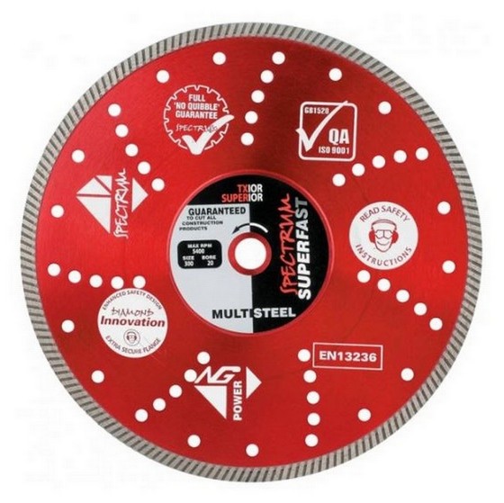 SPECTRUM TX10R-230/22 SUPERFAST DIAMOND DISC 230MM