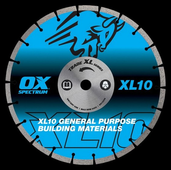 SPECTRUM XL10-125/22 SEGMENTED GENERAL PURPOSE DIAMOND DISC 125MM