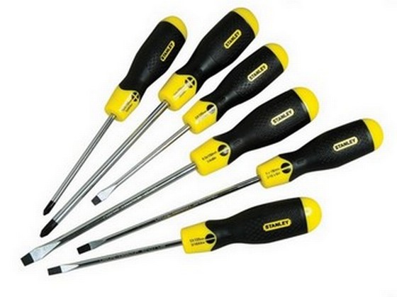 Stanley STA065007 Cushion Grip Screwdriver Set 6pc