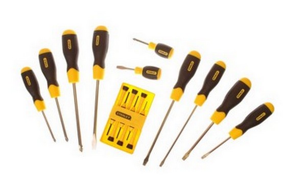 Stanley STA194549 Cushion Grip Screwdriver Set 16pc