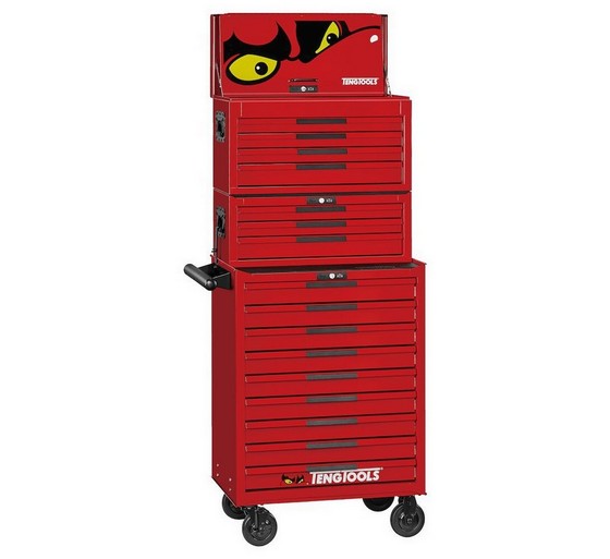 TENG TSS26R16 26in STACK TOOL STORAGE 16 DRAWERS