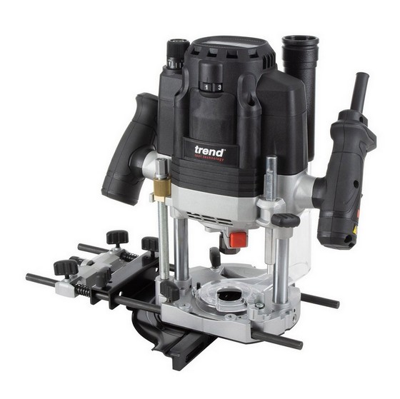 TREND 1/2in 2200W DUAL-MODE PLUNGE ROUTER 110v T8ELK