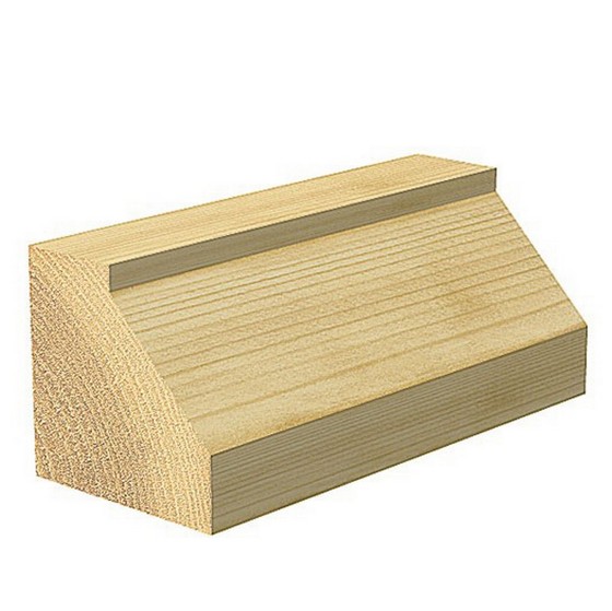 TREND 10H/1X1/4TC PIN GUIDED CHAMFER BEVEL CUTTER 45 DEGREES