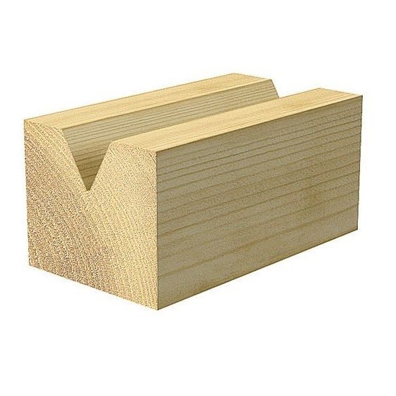 TREND 11/5X1/4TC CHAMFER V-GROOVE CUTTER TCT ROUTER BIT 1/4 INCH SHANK 12.7MM DIAMETER