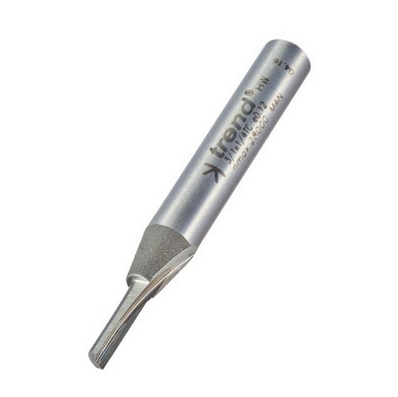TREND 2/15X1/4TC SINGLE FLUTE CUTTER 3MM DIAMETER
