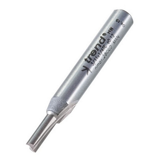 TREND 3/11X1/4TC TWO FLUTE CUTTER 3.4MM DIAMETER