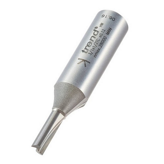 TREND 3/1X1/2TC TWO FLUTE CUTTER 5MM DIAMETER