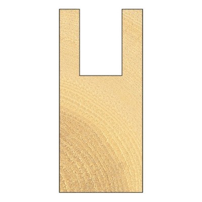 TREND 3/86CX1/2TC TWO FLUTE CUTTER TCT ROUTER BIT 1/2 INCH SHANK D=12.7MM C=75MM 