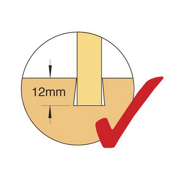 TREND 32/11X1/2TC STAIR JIG CUTTER 16MM DIAMETER