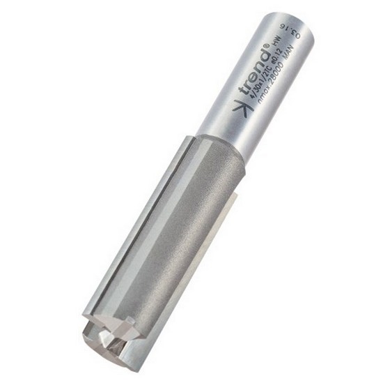 TREND 4/30X1/2TC TWO FLUTE CUTTER 18MM DIAMETER