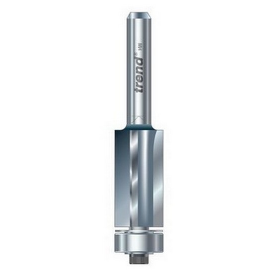 TREND 46/80X1/4TC 1/4" TCT  3 FLUTE GUIDED TRIMMER BIT 12.7mm